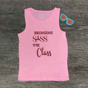 New bringing sass to the class tank